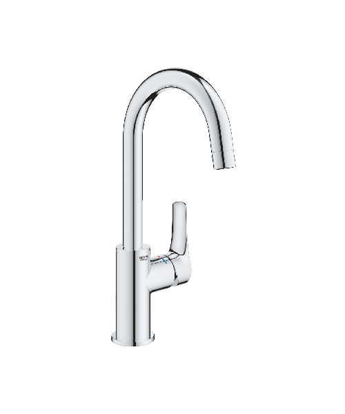701504204 GROHE - Eurosmart håndvaskarmatur med pop up ventil og høj tud, krom GodrumsVVS.dk GROHE - Eurosmart håndvaskarmatur med pop up ventil og høj tud, krom
