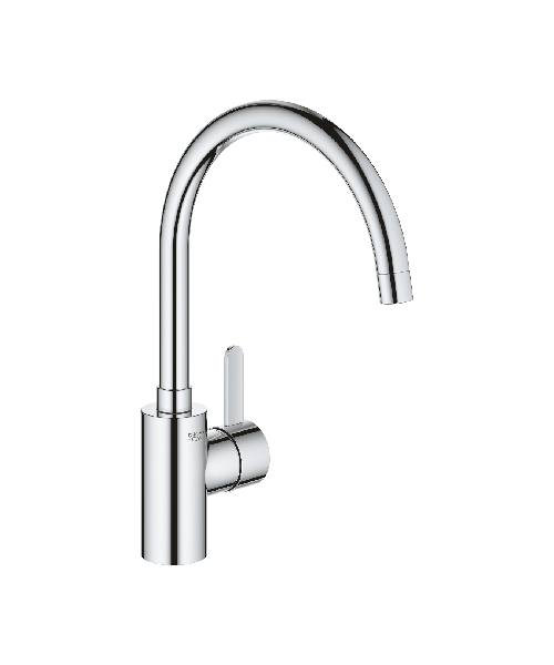 705817134 GROHE eurosmart Cosmopolitan køkkenarmatur, C-tud. Krom GodrumsVVS.dk GROHE - Eurosmart Cosmopolitan køkkenarmatur, C-tud, krom