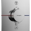 Hansgrohe - ShowerSelect Comfort E termostatarmatur til 2 udtag, krom