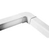 Altech - T80-H flad vinkel, 80 x 60 mm, hvid