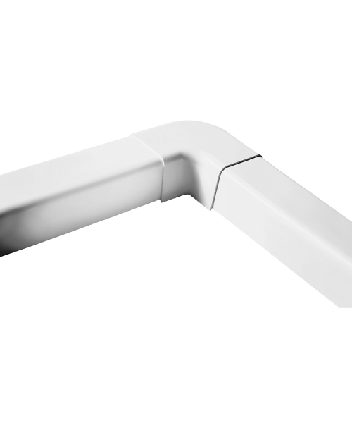 Altech - T80-H flad vinkel 80 x 60 mm, RAL 9010, hvid Altech - T80-H flad vinkel, 80 x 60 mm, hvid