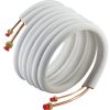 Altech - isolerede kølerør med flange og omløber, 1/4''x 3/8", lgd. A, 5 m