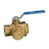 Altech kuglehane med filter, 1.1/2", muffe/muffe
