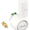 Danfoss - Aveo servicetermostat med fjernføler og pakdåse, RA/VL, hvid