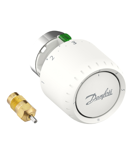 Danfoss - Aveo servicetermostat med pakdåse, 34 mm, RAV, hvid Danfoss - Aveo servicetermostat med pakdåse, 34 mm, RA/V, hvid