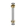Flamco - stålflex tilslutningsslange 1.1/4" DN 25 x 500 mm, rustfrit stål 306L (1.4404)