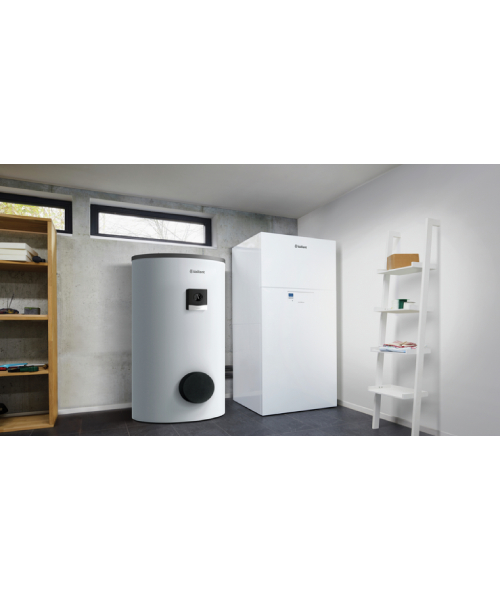 Vaillant - uniSTOR Plus VIH RW 3003 BR varmtvandsbeholder 200 300 liter til varmepumpe, hvid 1 Vaillant - uniSTOR Plus VIH RW 300/3 BR varmtvandsbeholder 300 l, hvid, til varmepumpe