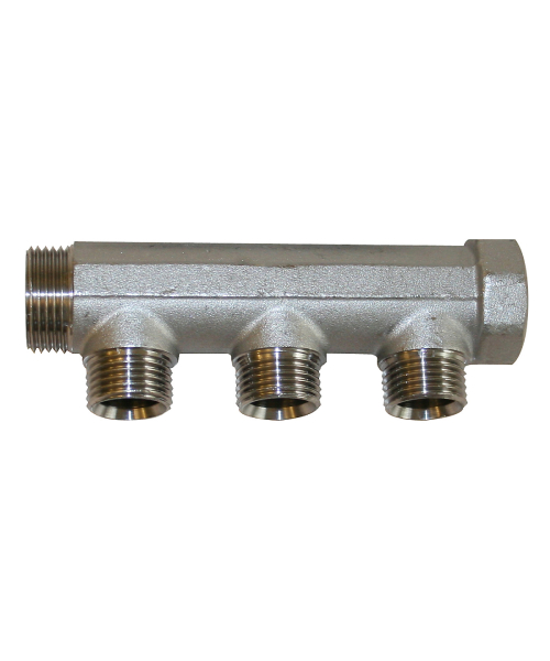 Altech - TEA fordelerrør CC35 3/4" med 3 x 1/2" nippel studse