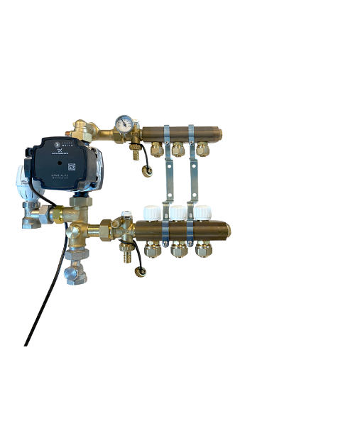 Altech kvikshunt uforindstilling med UPM3 15-50 pumpe. 20 mm. til 3 kredse Altech - kvikshunt u/forindstilling med UPM3 15-50 pumpe. 20 mm. til 3 kredse