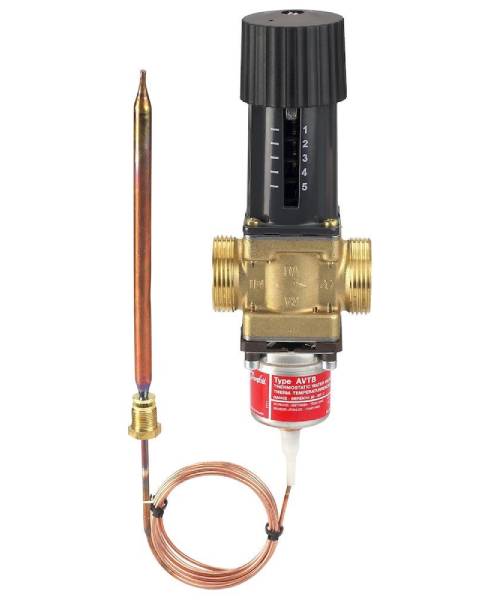 Danfoss AVTB 25 vandventil med nippeltilslutning Danfoss - AVTB 25 vandventil med nippeltilslutning