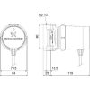 Grundfos - COMFORT 15-14 B cirkulationspumpe 80 mm, til brugsvand