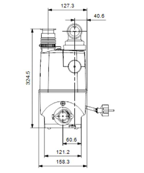 Grundfos - Sololift2 C-3 afløbspumpe til gråt spildevand
