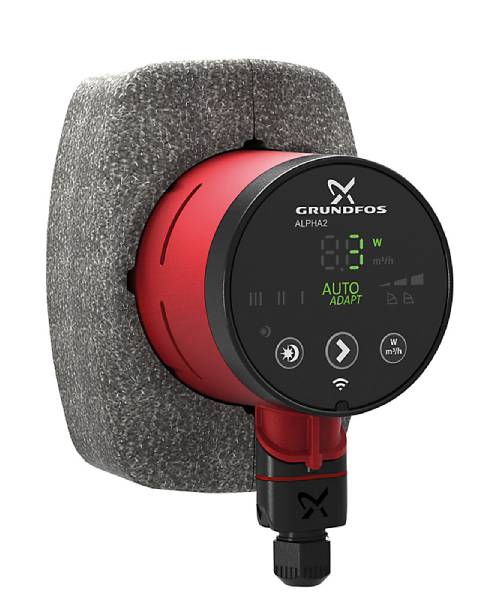 Grundfos - ALPHA2 cirkulationspumpe 20-60 N, 150mm, 1x230V 50Hz 6H