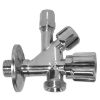 Cimberio kombiventil til opvaske- og vaskemaskine dobbelt nippelnippel Cimberio - kombiventil til opvaske- og vaskemaskine dobbelt nippel/nippel, 1/2" x 3/8" x 3/4"