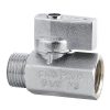 Cimberio - minikuglehane muffe/nippel, 1/2" x 3/8"