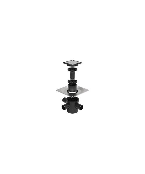 Unidrain HighLine Custom sampak Unidrain - HighLine Custom Kvadrat sampak (lodret/vandret)