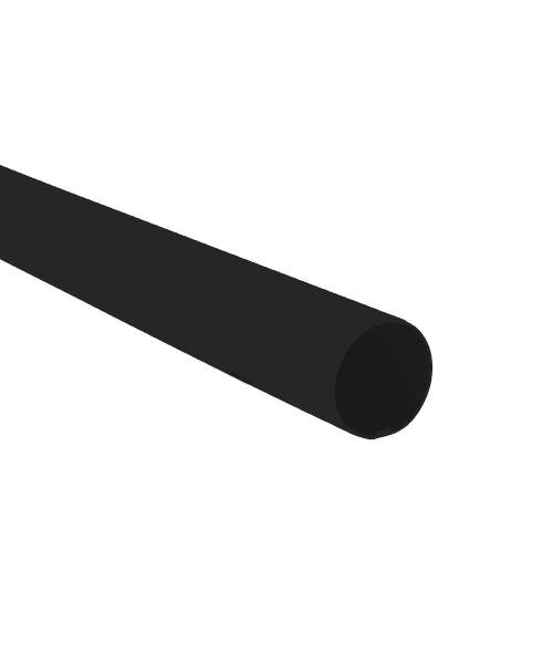 Prefa nedløbsrør sort aluminium Prefa- nedløbsrør, sort aluminium, 3m