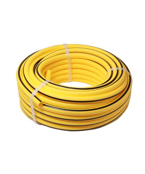 Vandslange 12'' Gul flexvandslange rulle med 25m, max 20 bar Vandslange 1/2'' Gul flexvandslange rulle, 25m, max 20 bar