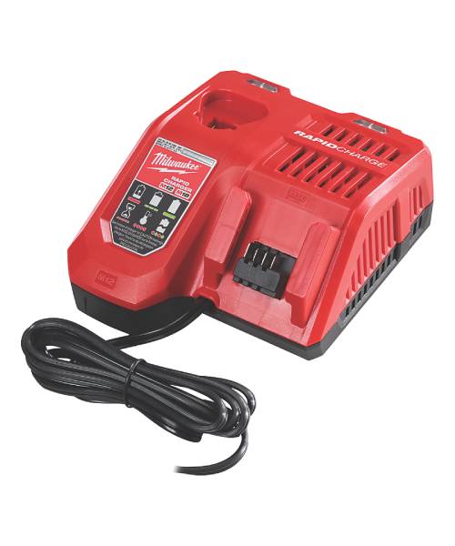 Milwaukee Hurtiglader 12-18V Milwaukee - Hurtiglader 12-18V. Til Red Lithium Ion M12-M18 batteri. M12-18 FC