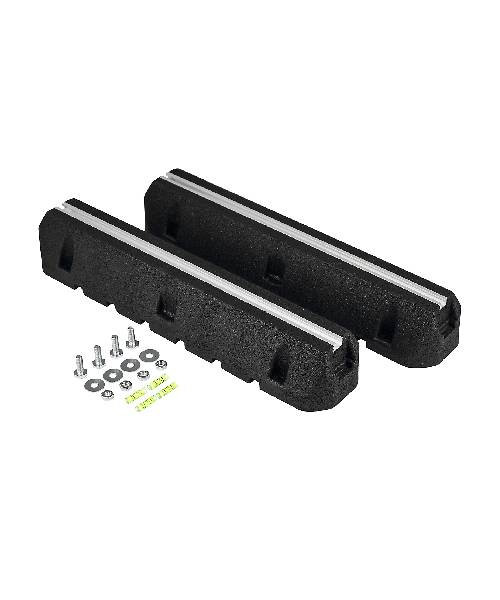 Altech - Core montageblokke med aluskinne, 450 x130 x 95 mm, bæreevne: 280kg