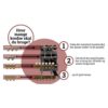 Altech - bundmodul 6GV, 5KV, 3VV,iso føderør, ford.rør. (til fjernvarmeunits - Gemina Termix, METRO THERM)