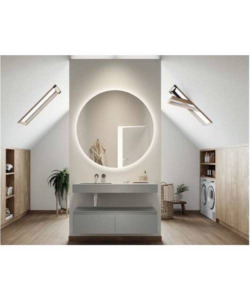 Alterna Luxor spejl Ø cm LED med Anti Dug og Finger Touch godrumsvvs.dk Alterna - Luxor spejl Ø60-100cm LED med Anti Dug og Finger Touch
