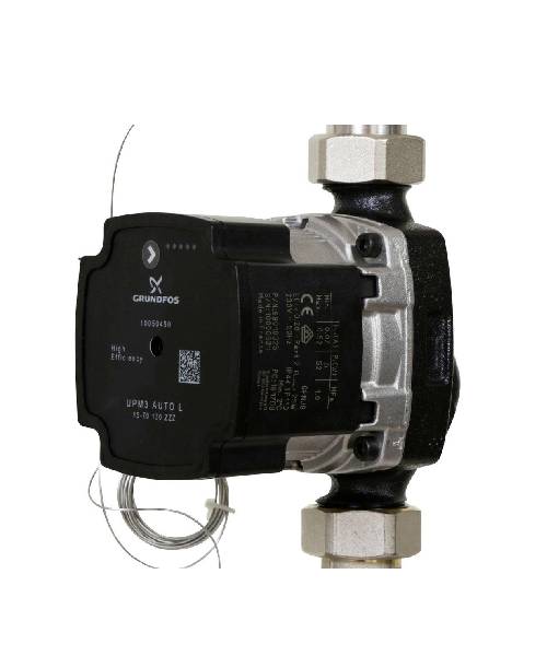 Grundfos - Watts Pump UPM3 cirkulationspumpe