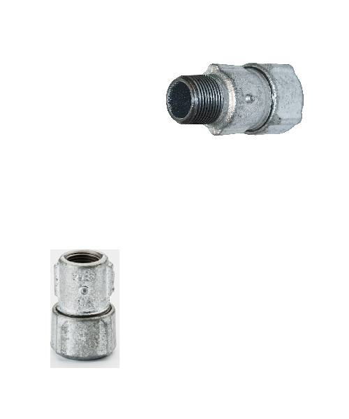 Altech - 3/4" fordelerrør med 2x1/2" studse, 15 mm