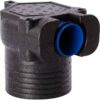 Altech - EPP FLX boks 75-1-100 Loft/væg ventil ø100 med 1 studs