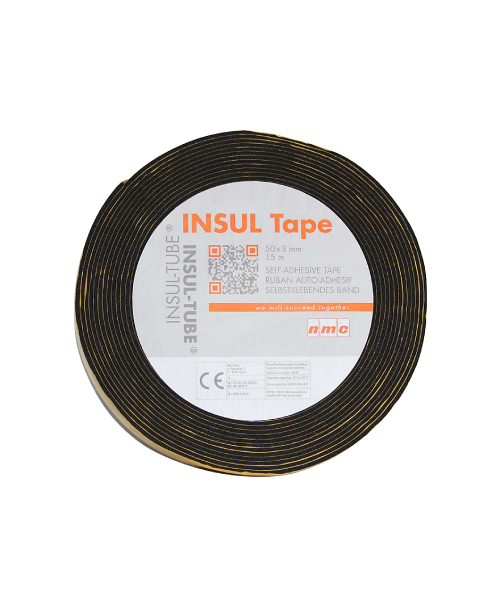 NMC Insul-Tape rørisolering rørisoleringstape NMC Insul-Tape rørisolering rørisoleringstape, 3x50 mm, 5 m, sort