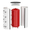 Flamco - Flextherm PS 300, 80mm isolering til 300 l bufferbeholder, hvid