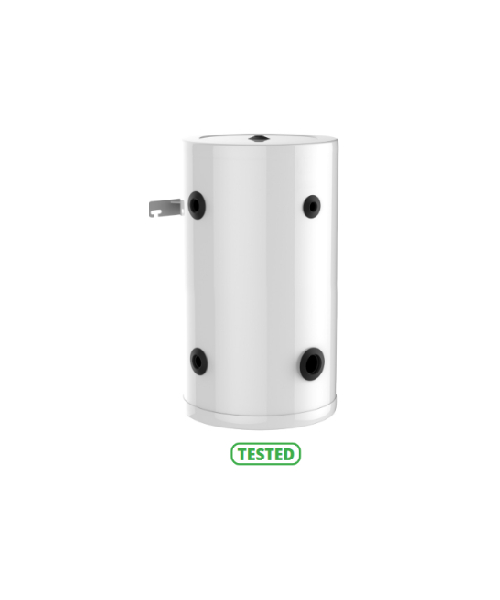 KN Mini HC buffertank hvid stål 85 l KN - Mini HC bufferbeholder, 85l, hvid