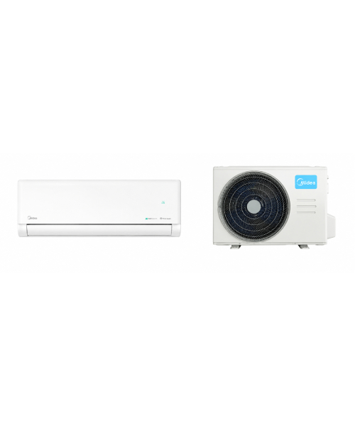 Midea - Solstice 18 A++ 5,0kW R32 varmepumpe luft/luft, Wi-Fi, sæt (inde- & udedel.)