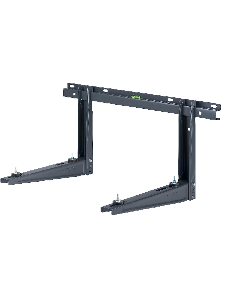 Altech - 140 ECO vægkonsol, bæreevne 140 kg, inkl. vibrationsdæmpere, sort