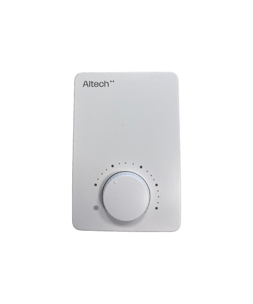 Altech Basic rumtermostat analog, hvid