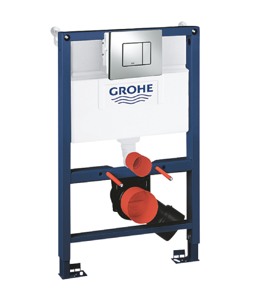 Grohe - Rapid SL indbygningscisterne 3in1, 82cm, inkl. Skate Cosmopolitan betjeningsplade