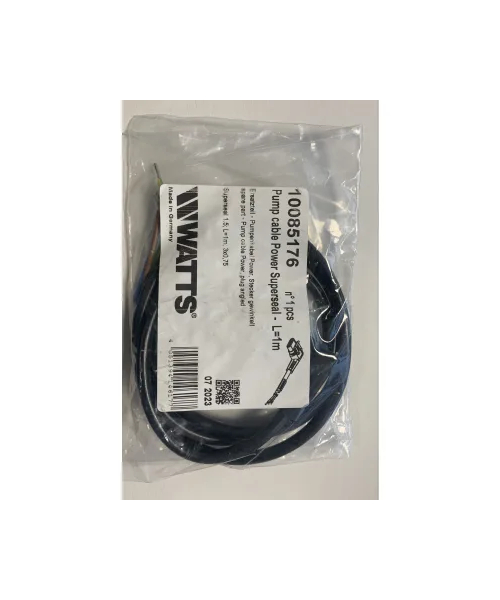 1 meter kabel med stik til Grundfos UPM3 Stik til UPM3 pumpe med 1 meter ledning