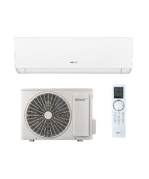 Altech Sirius luft luft varmepumpe, Sæt, kW varme, 3.0, A+++, Wi-Fi, Hvid Altech - Sirius 9K varmepumpe luft/luft, Wi-Fi, 0,8-5,7kW, sæt (inde- & udedel.), 3.0