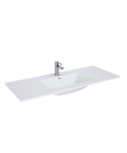 Alterna Luxor Vask 120 cm til Luxor Vaskeskab, hvid Alterna Luxor vask 120 cm til Luxor vaskeskab, hvid