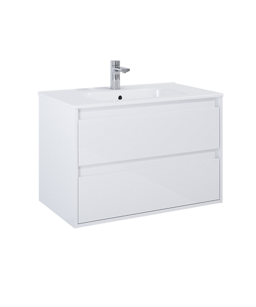Alterna Luxor vaskeskab 120 cm uden vask, mat hvid