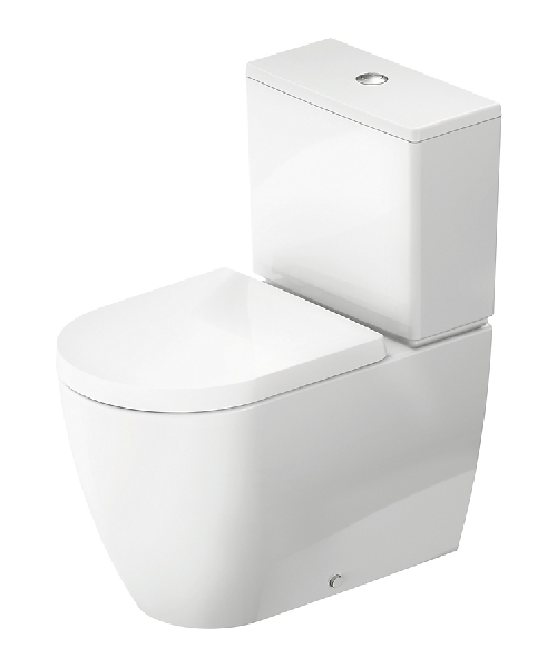 Duravit - ME by Starck gulvstående toilet, DuraShield, hvid højglans, 370x650mm