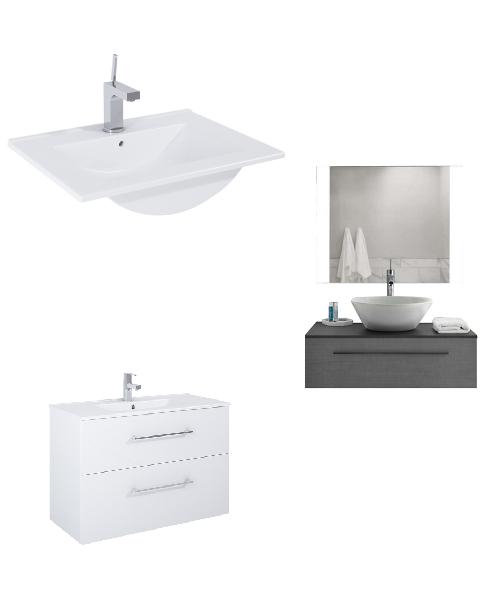 A-collection Azur brusesystem, firkantet, hovedbruser ø300mm