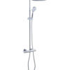 A-collection Azur brusesystem, håndbruser ø100mm, hovedbruser ø300mm